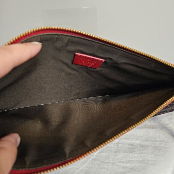 Gucci GG Supreme Canvas Tian Zip Pouch with Dust Bag - EUC - Picture 5 of 7